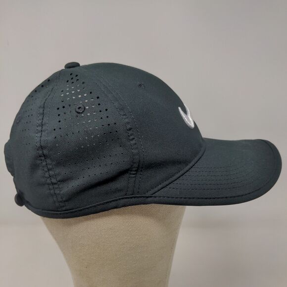 Nike Men's Baseball Cap Hat Black OSFM Embroidered Swoosh Logo - Picture 7 of 12